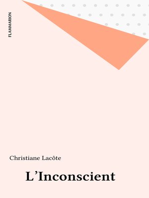 cover image of L'Inconscient
